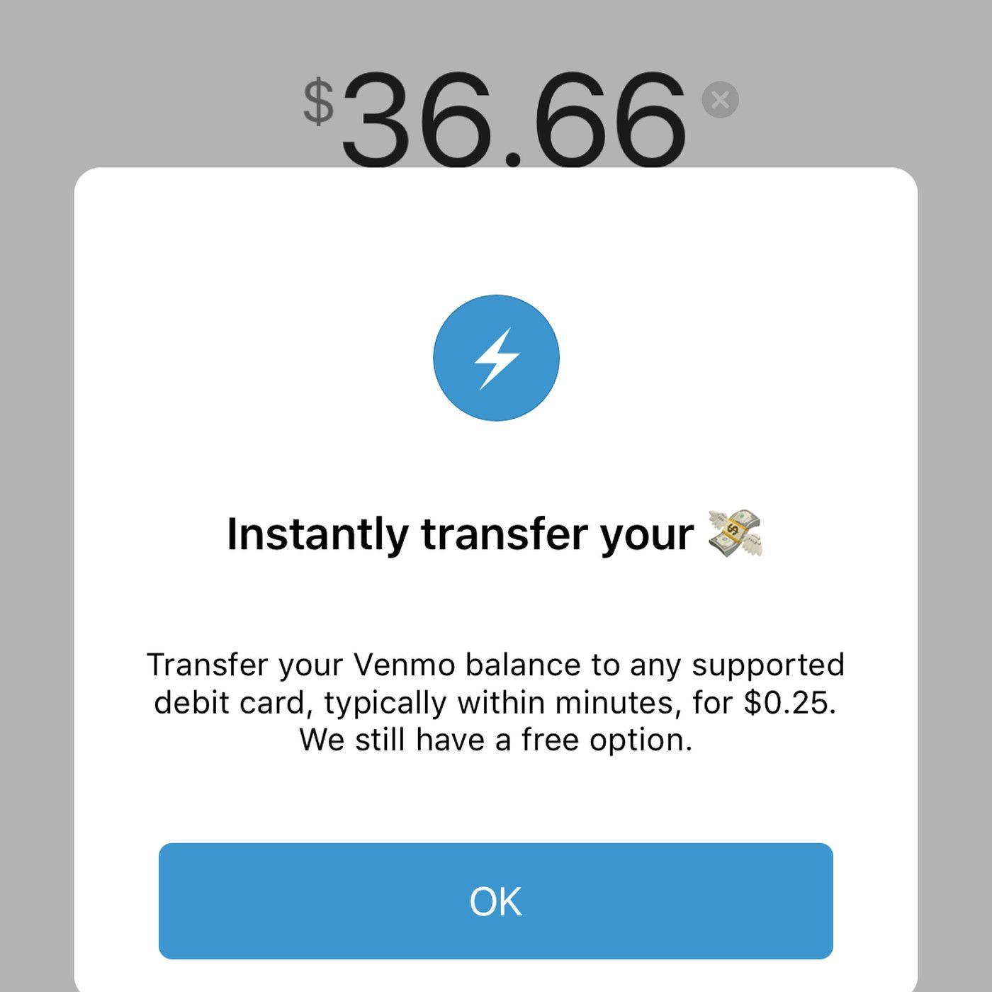 Venmo Payment Logo - Venmo can now instantly transfer money to your debit card for 25