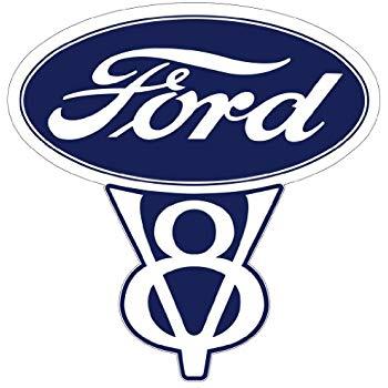 Old Ford Logo - Amazon.com: Nostalgia Decals Old 1950's Ford Emblem Decal 5