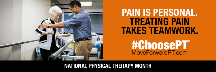 PT Month 2018 Logo - National Physical Therapy Month - #ChoosePT!