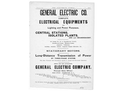 Old General Electric Logo - 1878-1904 | GE.com India
