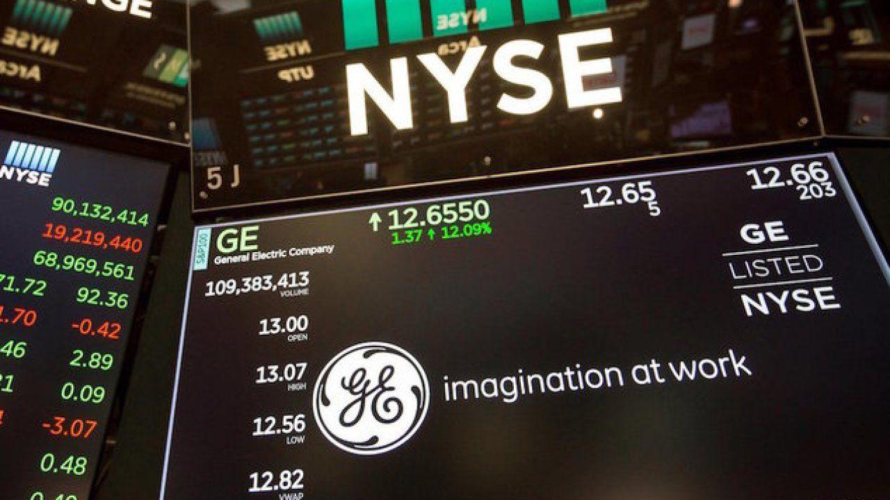 Old General Electric Logo - GE slashes 119-year old dividend to a penny