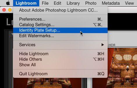 Adobe Lightroom Logo - Replacing the words Adobe Lightroom With Your Logo