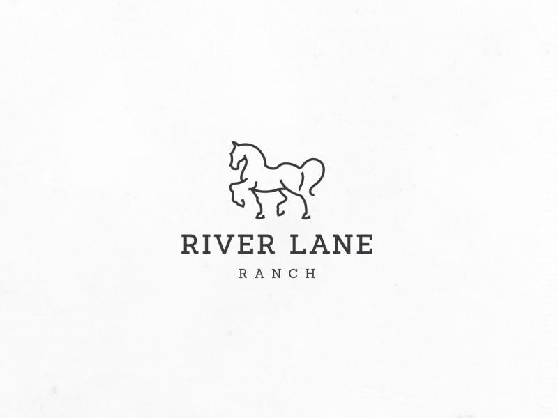 Horse Line Logo - Horse line art by Mad pepper | Dribbble | Dribbble