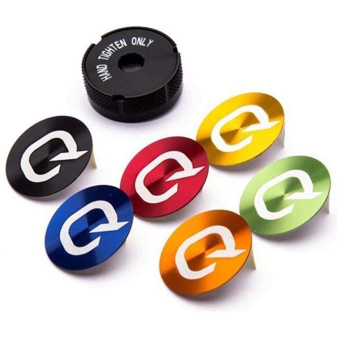 Red Blue Orange Logo - Buy Sram Power Meters Quarq Battery Cover & Coloured Decals Black