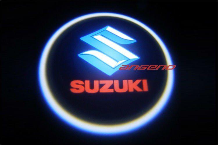 NV Sniping Logo - Newest Suzukii Swift Car door light with LED log Ghost shadow light