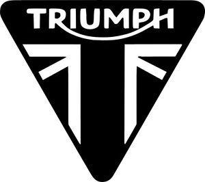 Triumph Automotive Logo - Triumph III Vinyl Decal Sticker Motorbike Tank Car Van R1 R6 Fazer