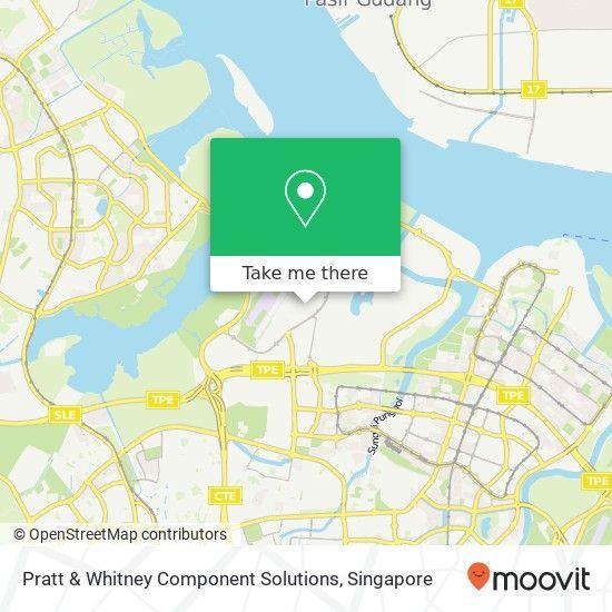 Pratt Whitney Component Solutions Logo - How to get to Pratt & Whitney Component Solutions in Singapore