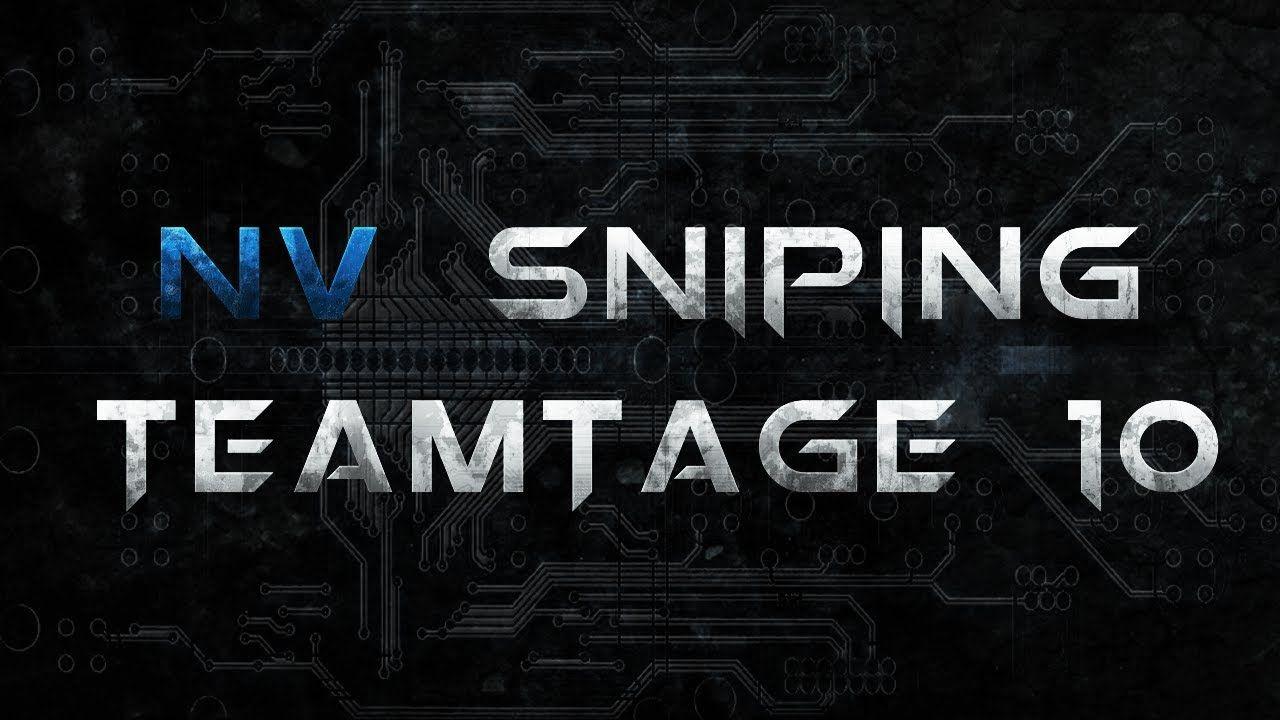 NV Sniping Logo - nV Sniping Teamtage 10 by Ajay & Keir | Powered by @GAEMS_PGE - YouTube