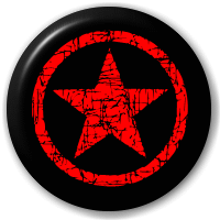 Red and Black Star Logo - red Archives | Big Cheese Badges