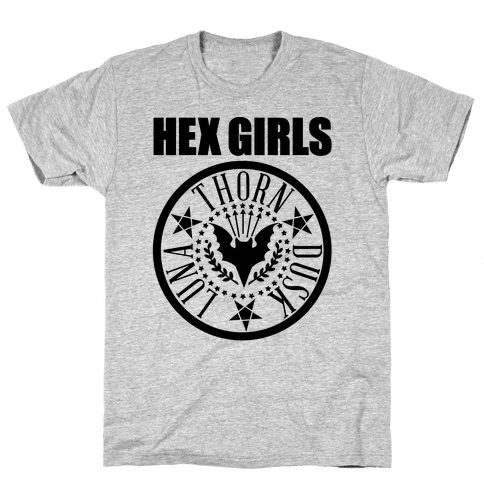 Hex and White Logo - Hex Girls T-Shirt | LookHUMAN