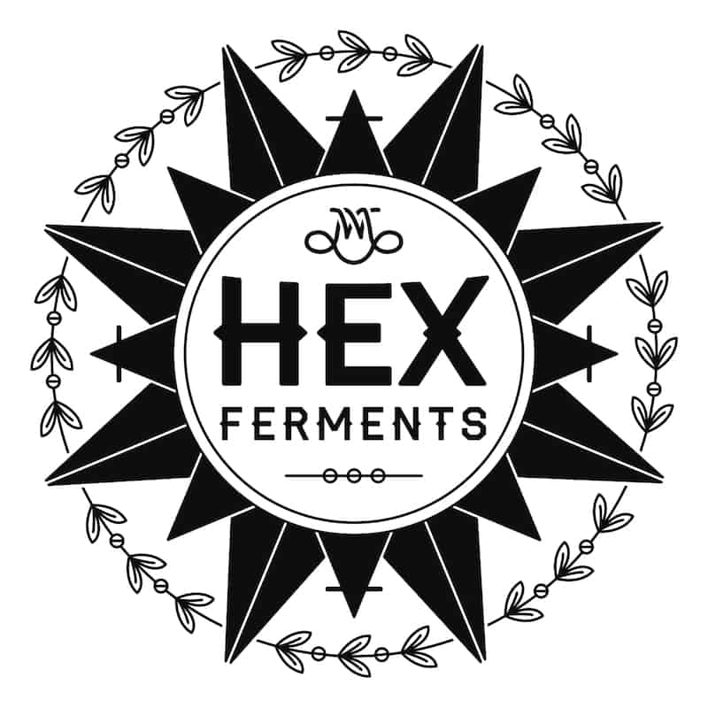 Hex and White Logo - HEX Ferment - Made in Baltimore