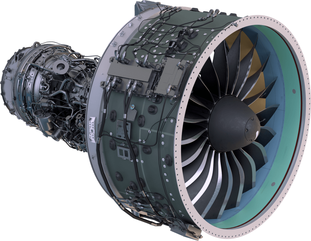 Pratt Whitney Component Solutions Logo - Pratt & Whitney GTF Engine