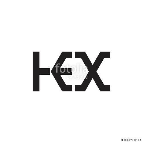 Hex and White Logo - HEX letter logo
