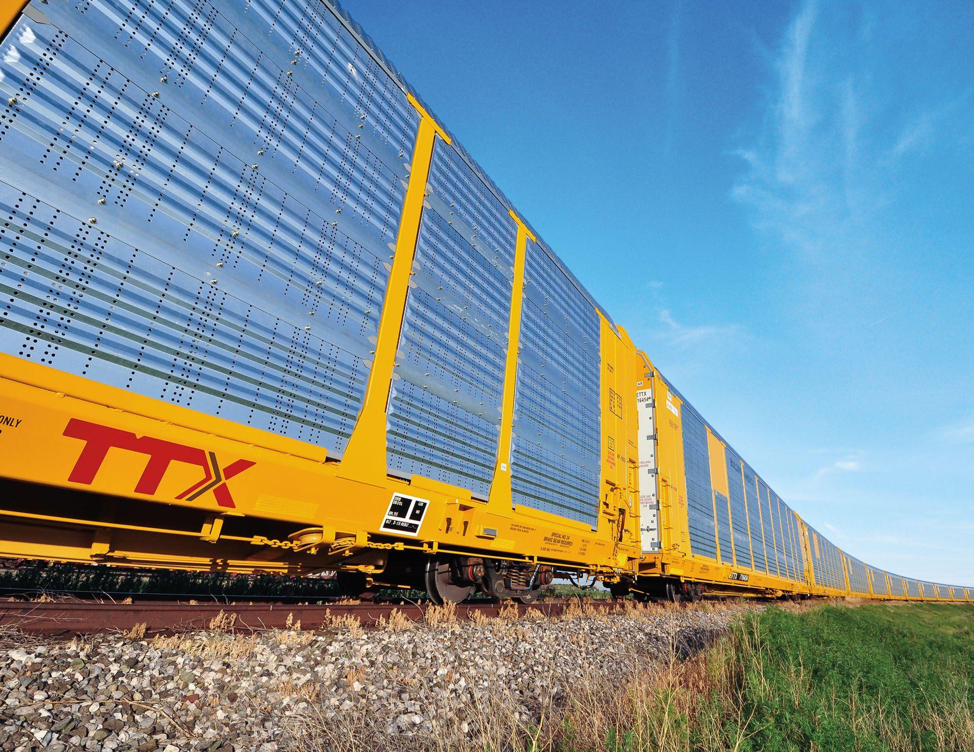 TTX Train Logo - TTX - RAILCAR POOLING EXPERTS