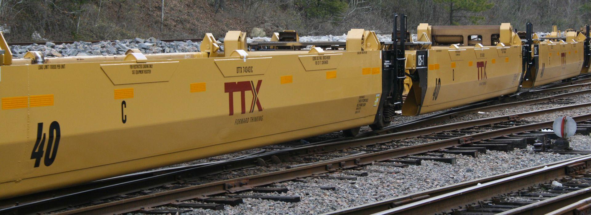 TTX Railcar Logo - TTX Corporation - Wheelhouse Collective