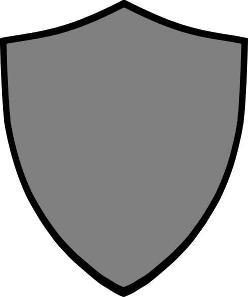 Gray Shield Logo - Shield-grey Clip Art at Clker.com - vector clip art online, royalty ...