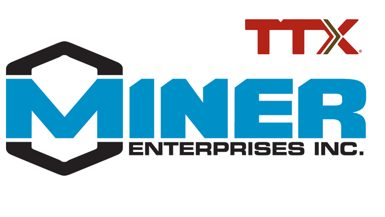 TTX Rail Logo - Miner and TTX: 27 years of Excellence - Railway Age