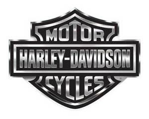 Gray Shield Logo - Harley Davidson Bar & Shield Logo Decal, X Large 30 X 40 In, Gray