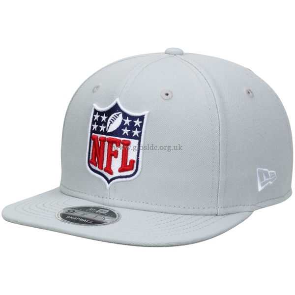 Gray Shield Logo - The Latest Men's NFL Shield Logo New Era Gray Original Fit 9FIFTY ...