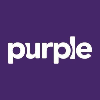 Purple and Organge Company Logo - The Original Purple Bed Isn't Another Mattress In A Box - Purple