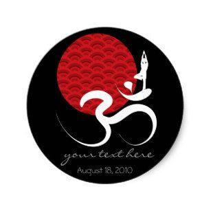 Om Indian Logo - Indian Logo Stickers | Zazzle