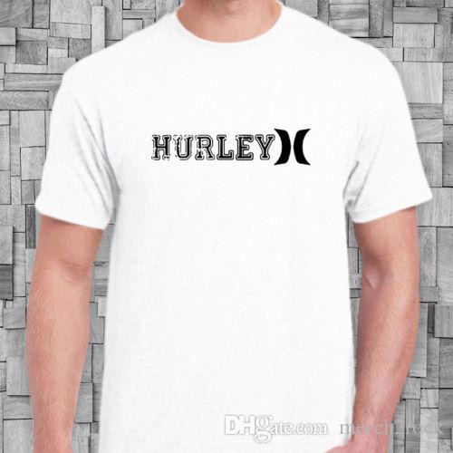 Really Cool Company Logo - Hurley Company Logo New White T Shirt Best Funny T Shirts Really ...