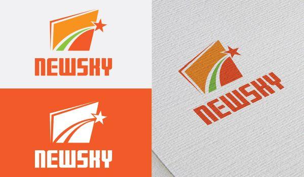 Red Orange Star Logo - Star Logo Designs Free Download - NewSky.com