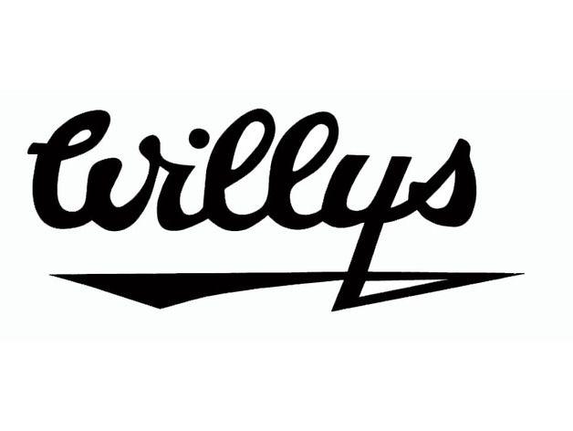 Willys Jeep Logo - Willys Jeep Badge