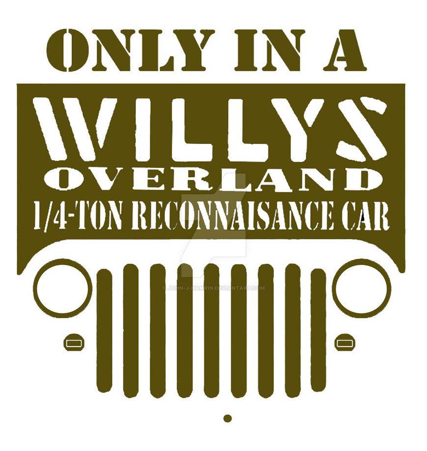 Willys Jeep Logo - Willys Jeep logo by John-J-Hamrin on DeviantArt