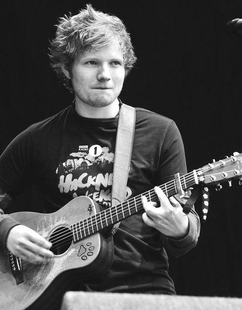 Ed Sheeran Black and White Logo - Ed Sheeran black and white. Music. Ed