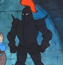 Scooby Doo Black Knight Logo - Black Knight