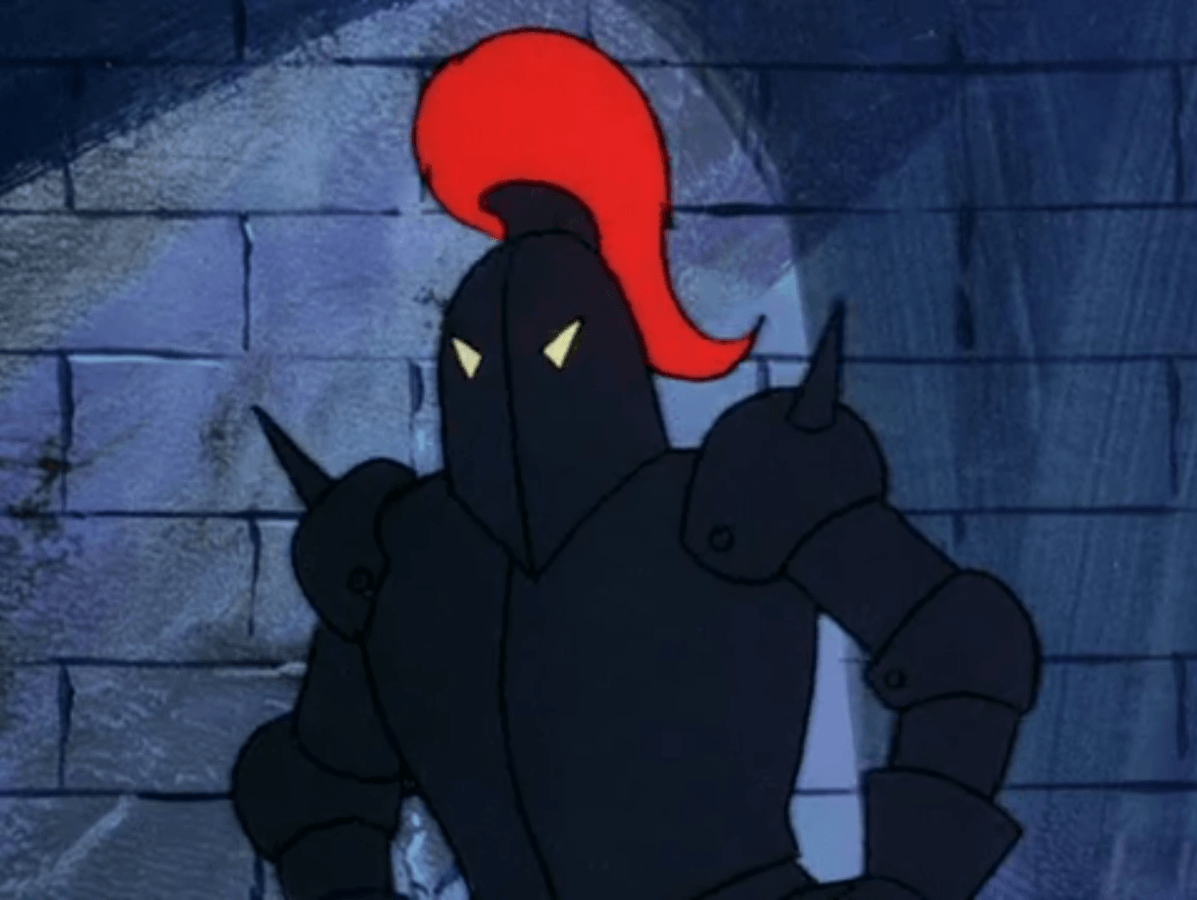 Scooby Doo Black Knight Logo - Black Knight (Scared a Lot in Camelot)