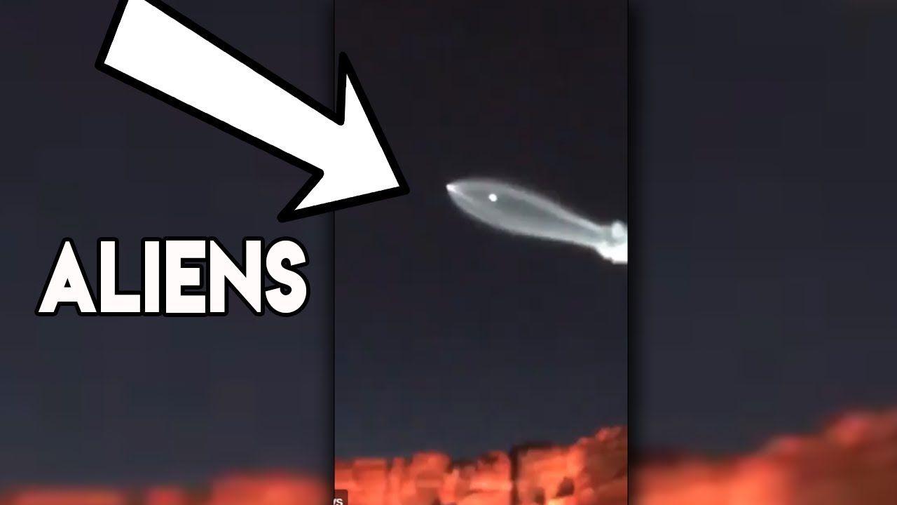 SpaceX Rocket Logo - Real Aliens Caught On Video In America! (Elon Musk SpaceX Launch ...
