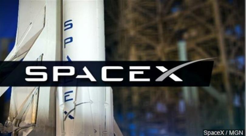 SpaceX Rocket Logo - SpaceX 1st: Recycled rocket soars with recycled capsule