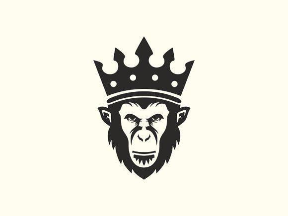 Monkey Logo - King Monkey ~ Logo Templates ~ Creative Market