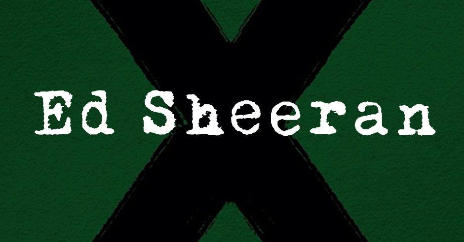 Ed Sheeran Black and White Logo - Ed Sheeran - DCOE:DESIGNS