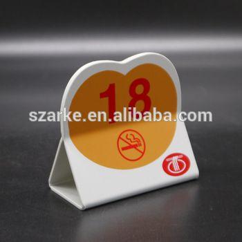 Triangle Shaped Restaurant Logo - Wholesale Small Tabletop White Triangle Tent Shaped 475 Plastic