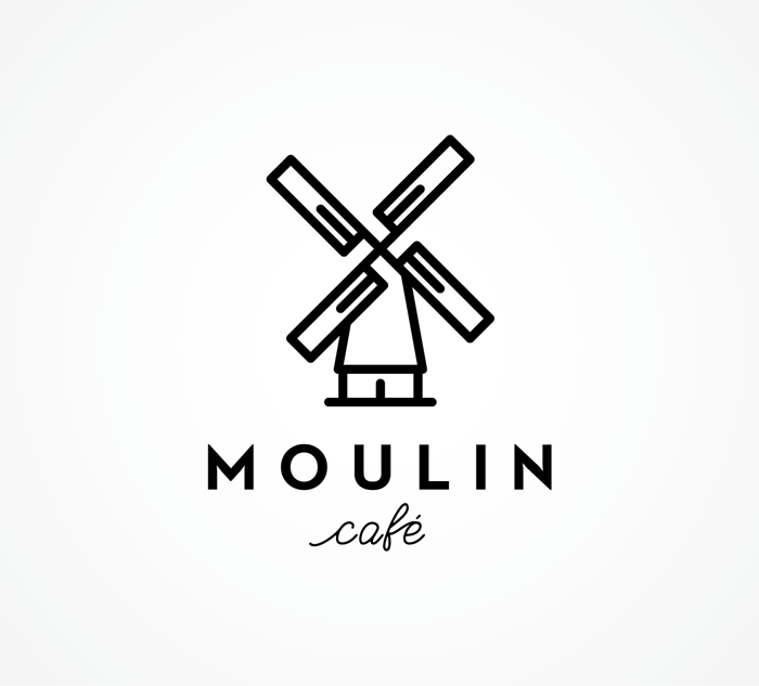 NYX Logo - Moulin Café – Logo – Nyx Design | Web Graphics Print