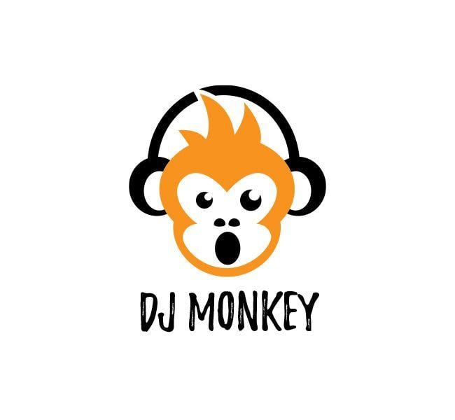 Monkey Logo - DJ Monkey Logo & Business Card Template - The Design Love