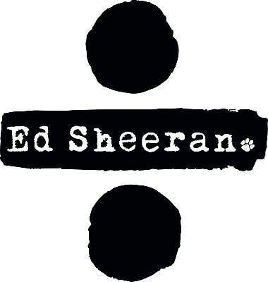 Ed Sheeran Black and White Logo - ED SHEERAN 'DIVIDE Logo' T Shirt & OFFICIAL! 13