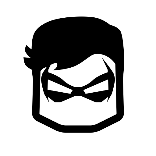 Robin Face Logo - robin Icon