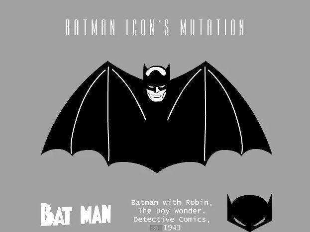 Robin Face Logo - The Incredible 70 Year Evolution Of The Batman Logo