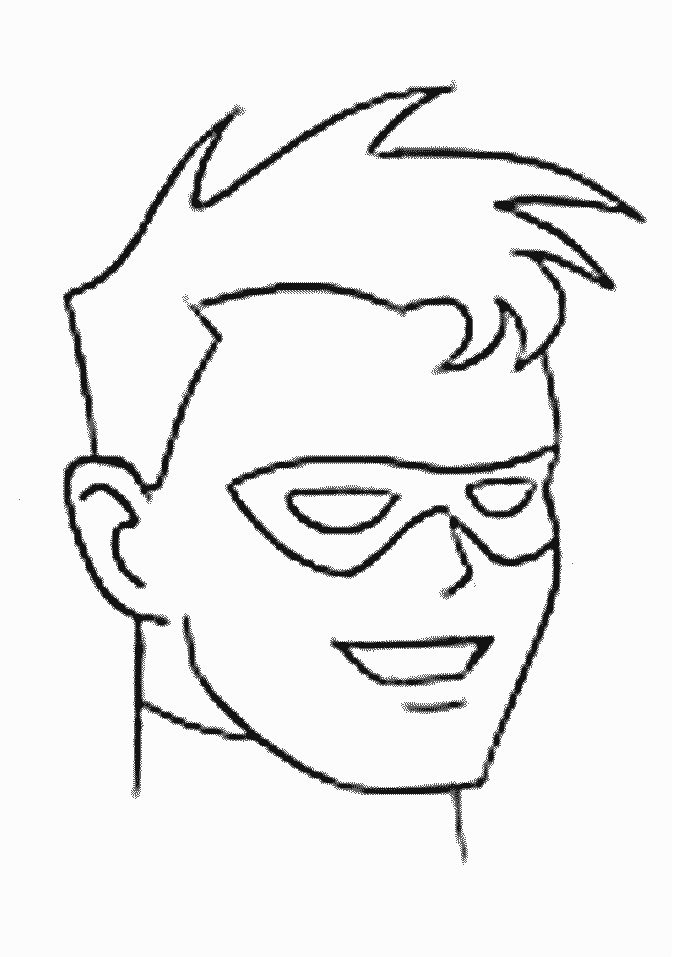 Robin Face Logo - Free Printable Batman, Download Free Clip Art, Free Clip Art on ...