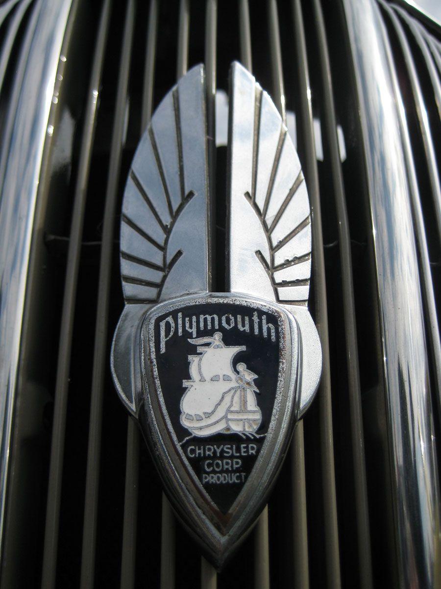 Vintage Plymouth Logo - republican debate | Car: 1936 Plymouth P2 Deluxe front