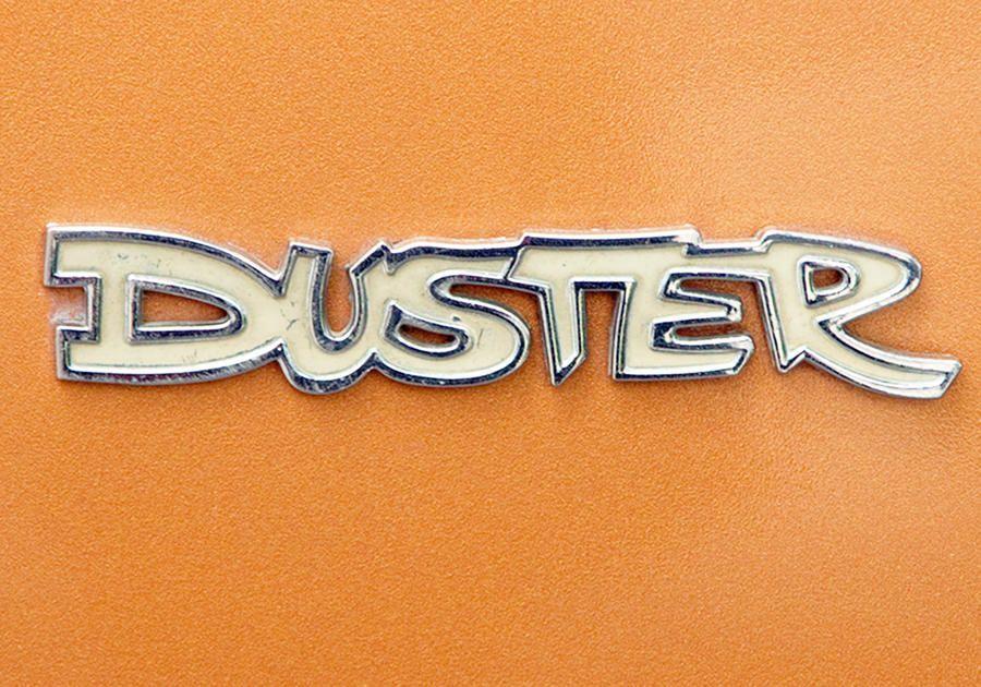 Duster Logo - Plymouth Duster Logo Photograph - Plymouth Duster Logo Fine Art ...