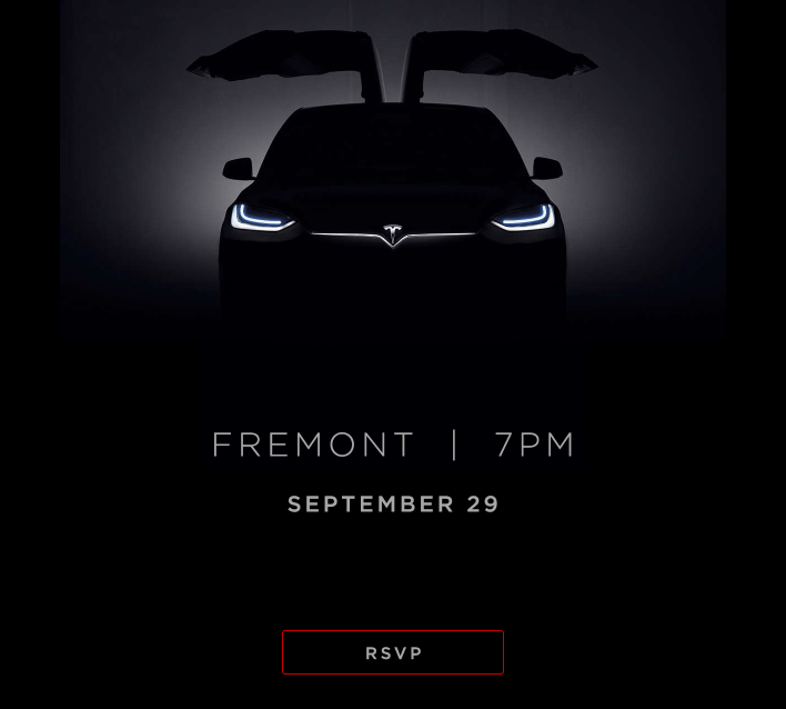 Tesla Model X Logo - Tesla Sends Invitations to Model X Launch Event Sept 29