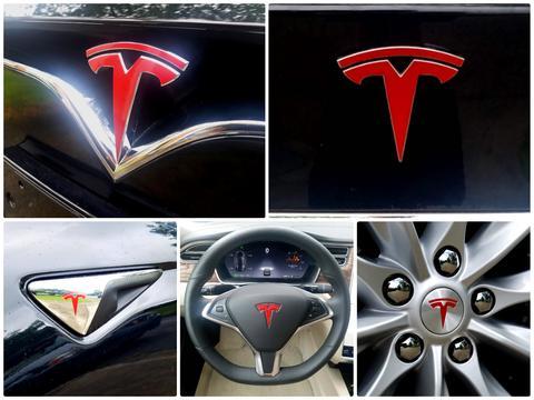 Tesla Model X Logo - Tesla Model X – EV Wraps