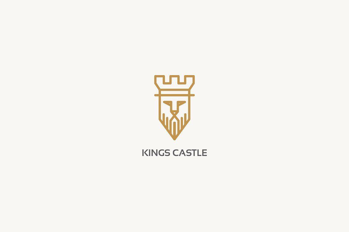 Google Castle Logo - Kings Castle Logo Logo Templates Creative Market