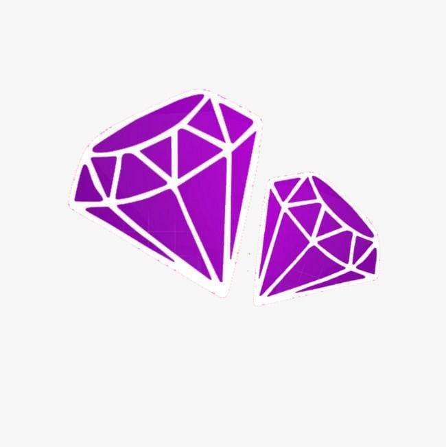 Two Diamond Logo - Two Diamonds About You, Diamond, Purple Diamond, Coloured PNG Image ...