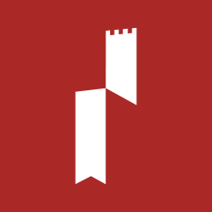 Google Castle Logo - Barbour scarf with castle logo